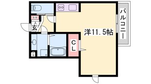 サンブランシュセジュールの物件間取画像